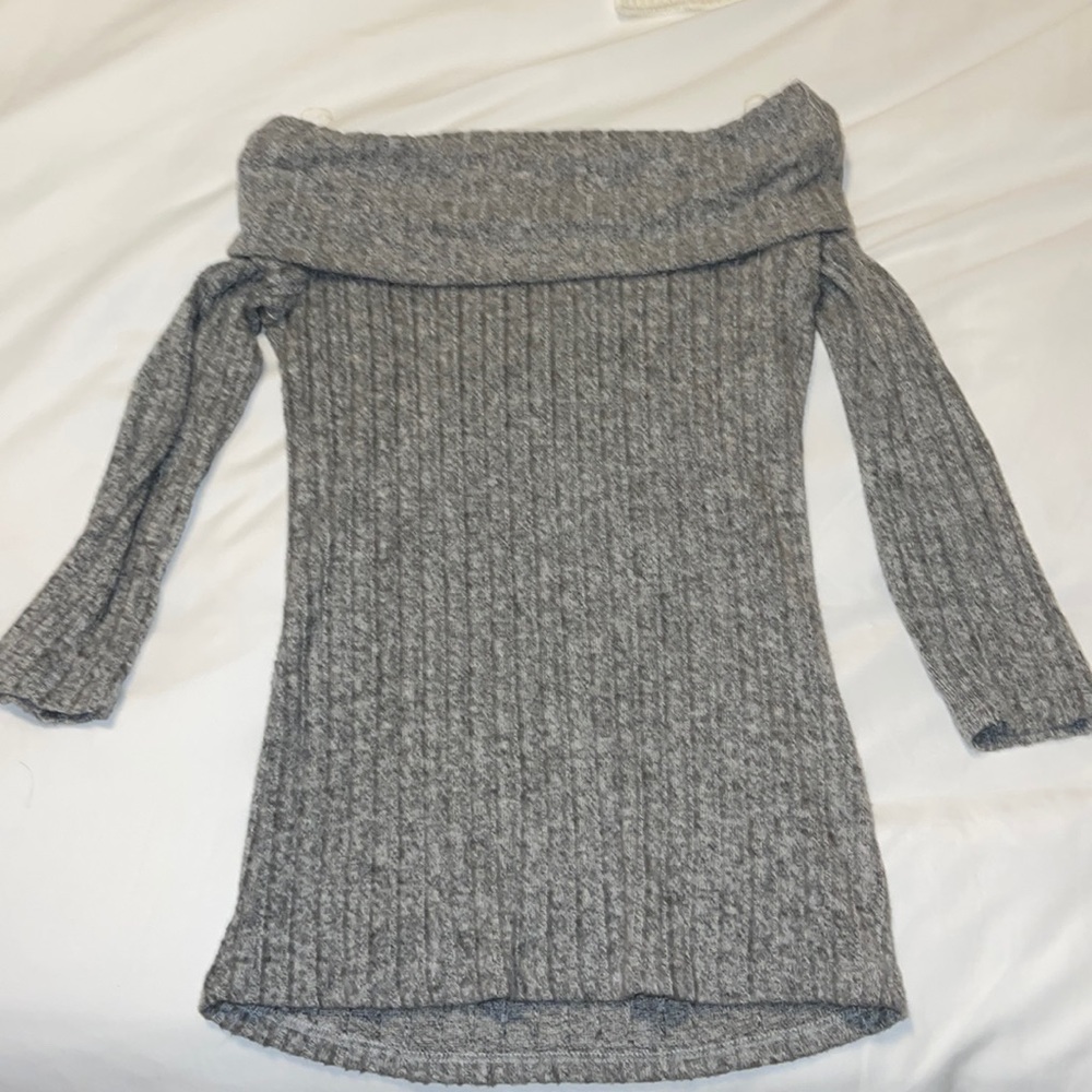 Off the shoulder sweater